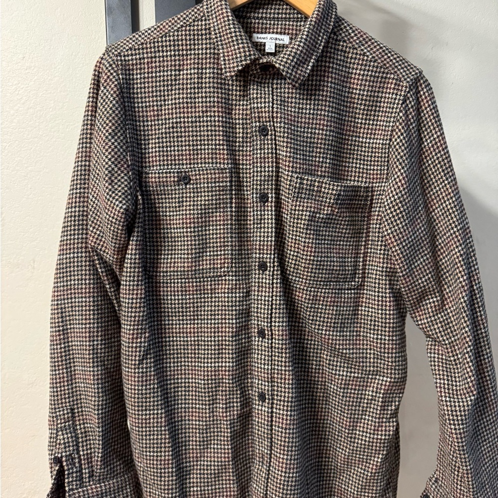 Men’s banks journal Button-Up Shirt
